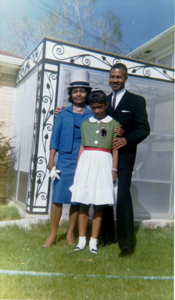 Leon Young with his familyt.