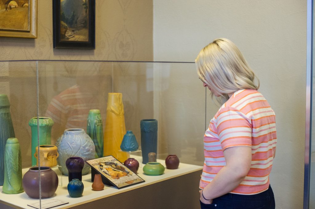 Van Briggle Pottery Showcase_Pioneers Museum-2825