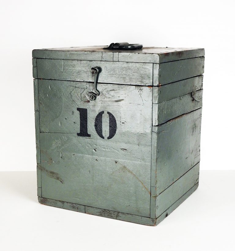 Ballot Box, ca. 1930. Transfer from the City of Colorado Springs Clerk’s Office, 995.111.4.