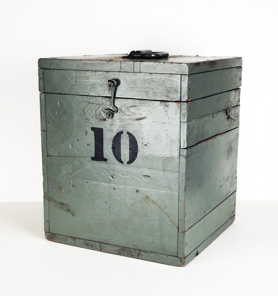 Ballot Box, ca. 1930. Transfer from the City of Colorado Springs Clerk’s Office, 995.111.4.