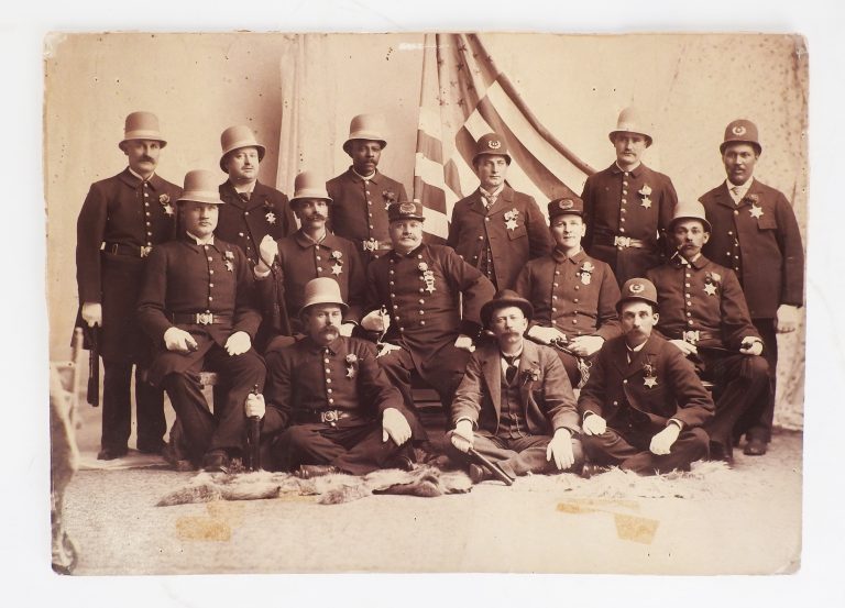 Colorado Springs Police Department Photograph, 1897. Generously Donated by Sherman McNew, A41-229.