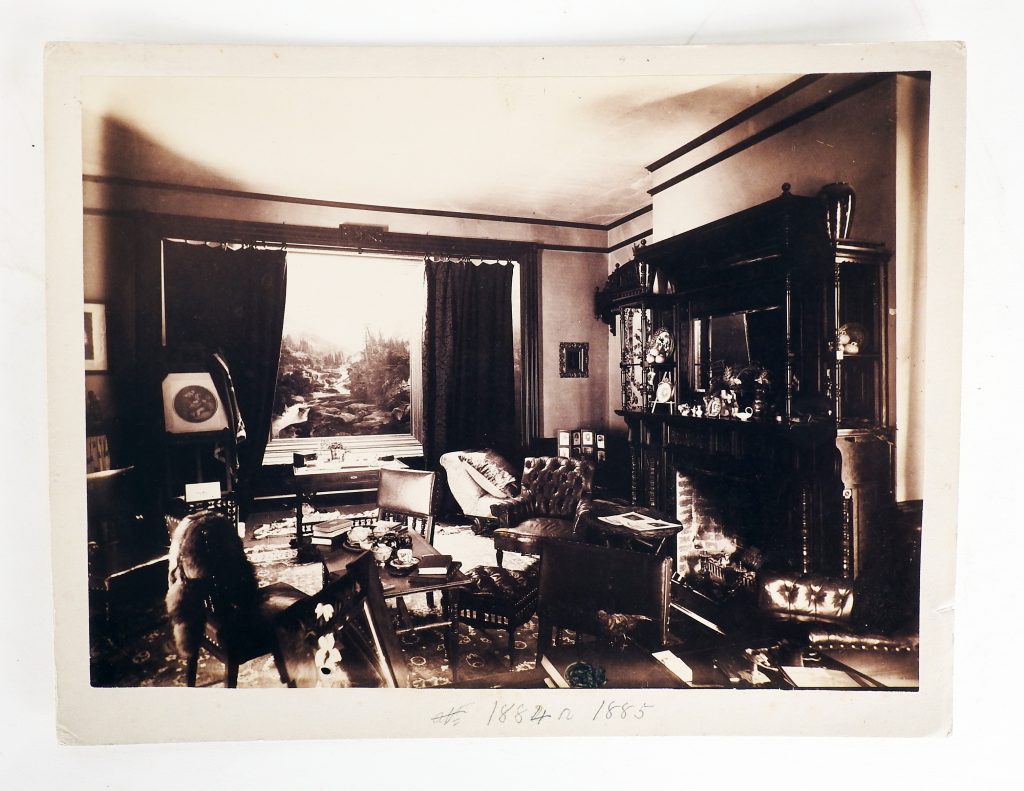 Mount Holy Cross Painting in Dr. William Bell’s Family Home, Briarhurst Manor, Ca. 1890. Generously donated by Mr. William Bell, S996.287.48