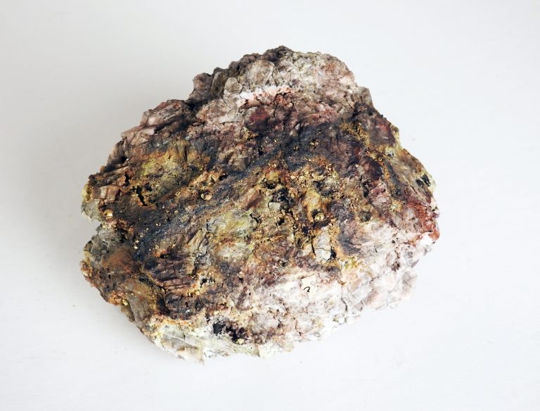 C.O.D. Gold Ore Specimen, ca. 1895. Generously loaned by Thayer Tutt