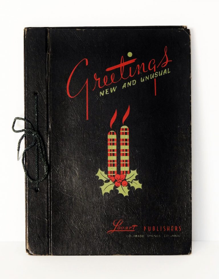 LooArt Holiday Card Catalog, ca. 1950. Generously Donated by Gary Loo, S2019.22