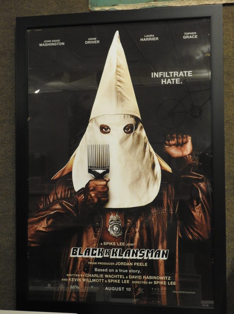 BlacKkKlansman Poster, 2018. CSPM Collection.
