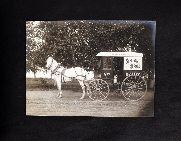 Sinton Dairy Photograph Album, 20th Century, Generously Donated by Sinton Dairy Foods, S2019.44.2.