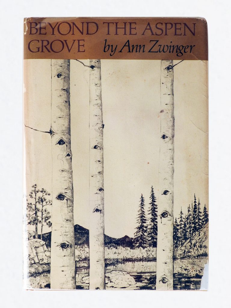 Beyond the Aspen Grove, By Ann Zwinger, 1978. Bear Hugs, By Kathleen Hague, 1992, Pike’s Peak: A Mining Saga, by Frank Waters, 1971.