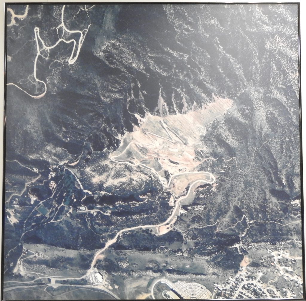 Photograph of Mountain Scar, ca. 1991. Generously Donated by Generously donated by Jerald Schnabel, S2020.87.