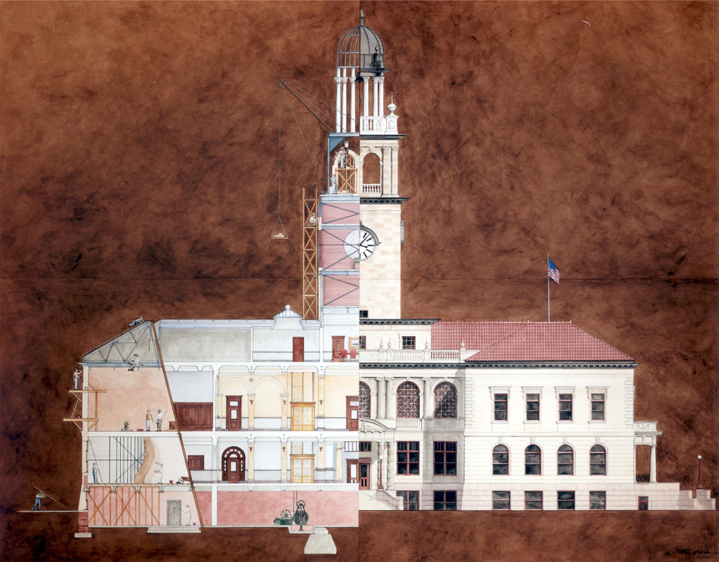 1903 Courthouse Rendering