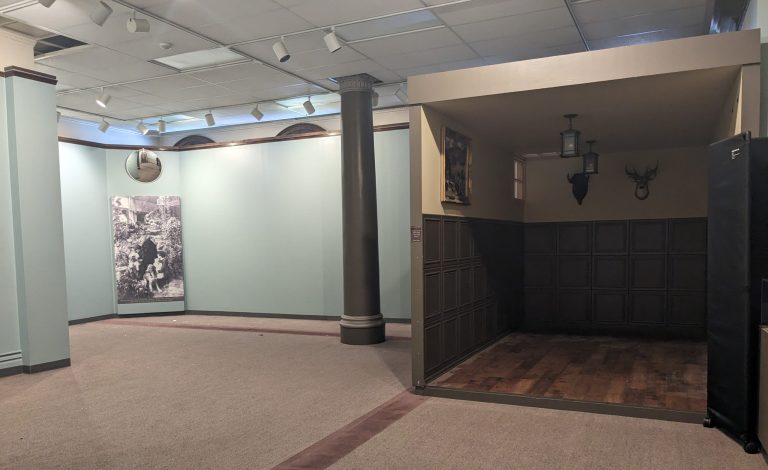 Empty Gallery space at the Colorado Springs Pioneers Museum.