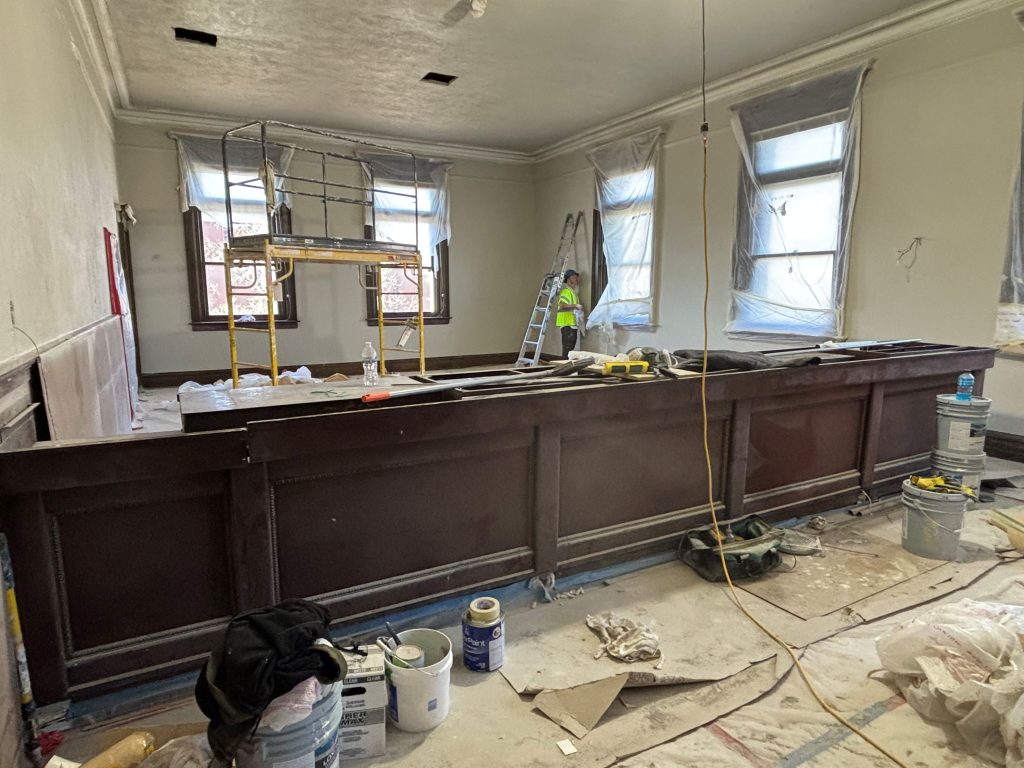 Southwest Collections Storage construction work, Colorado Springs Pioneers Museum.