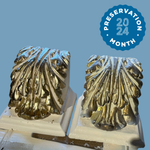 Decorative Corbels for the Division III Courtroom.