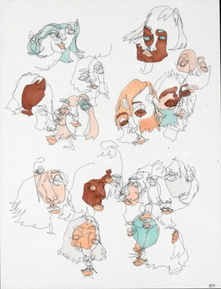 "Bits and Pieces" by Christine Flores 