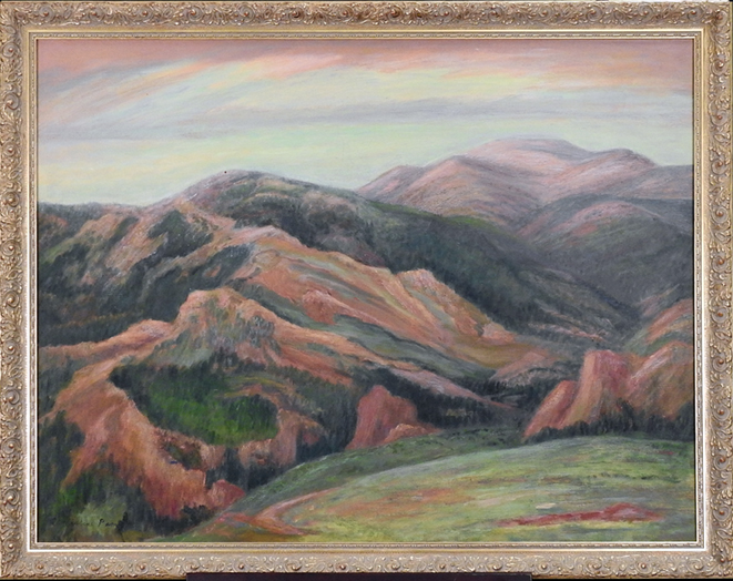 "Mountain Range" by Ernestine Parsons