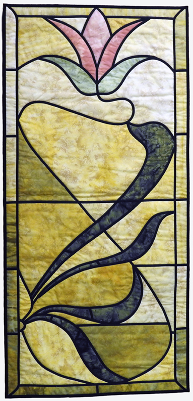 "Stained Glass Iris" by Ginger Quinn Munoz