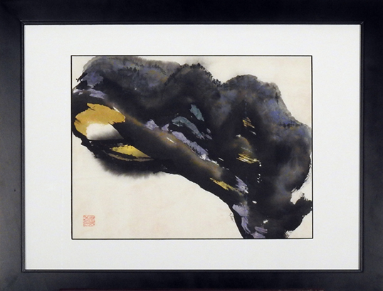 "Purple Mountain Majesty II" by Kang Lee Sheppard 