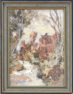 "Major Domo at Glen Eyrie" by Pansy Stockton