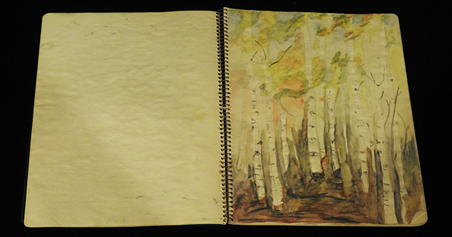 Artist's Sketchbook, 1960, Laura Bunnell