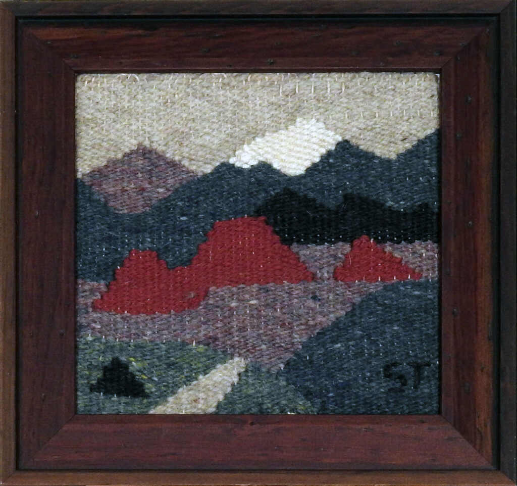 "Pikes Peak with Garden Tapestry" by Susan Tormoen