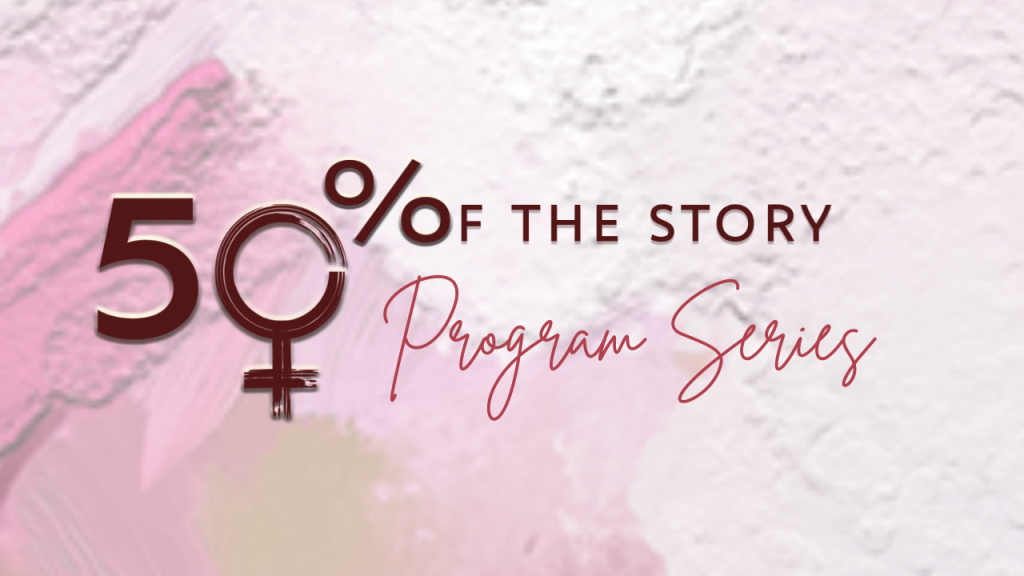 50% of the Story program Series logo