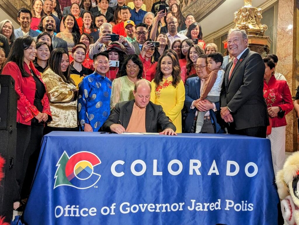 Governor Polis signs Lunar New Year into Colorado state law observance