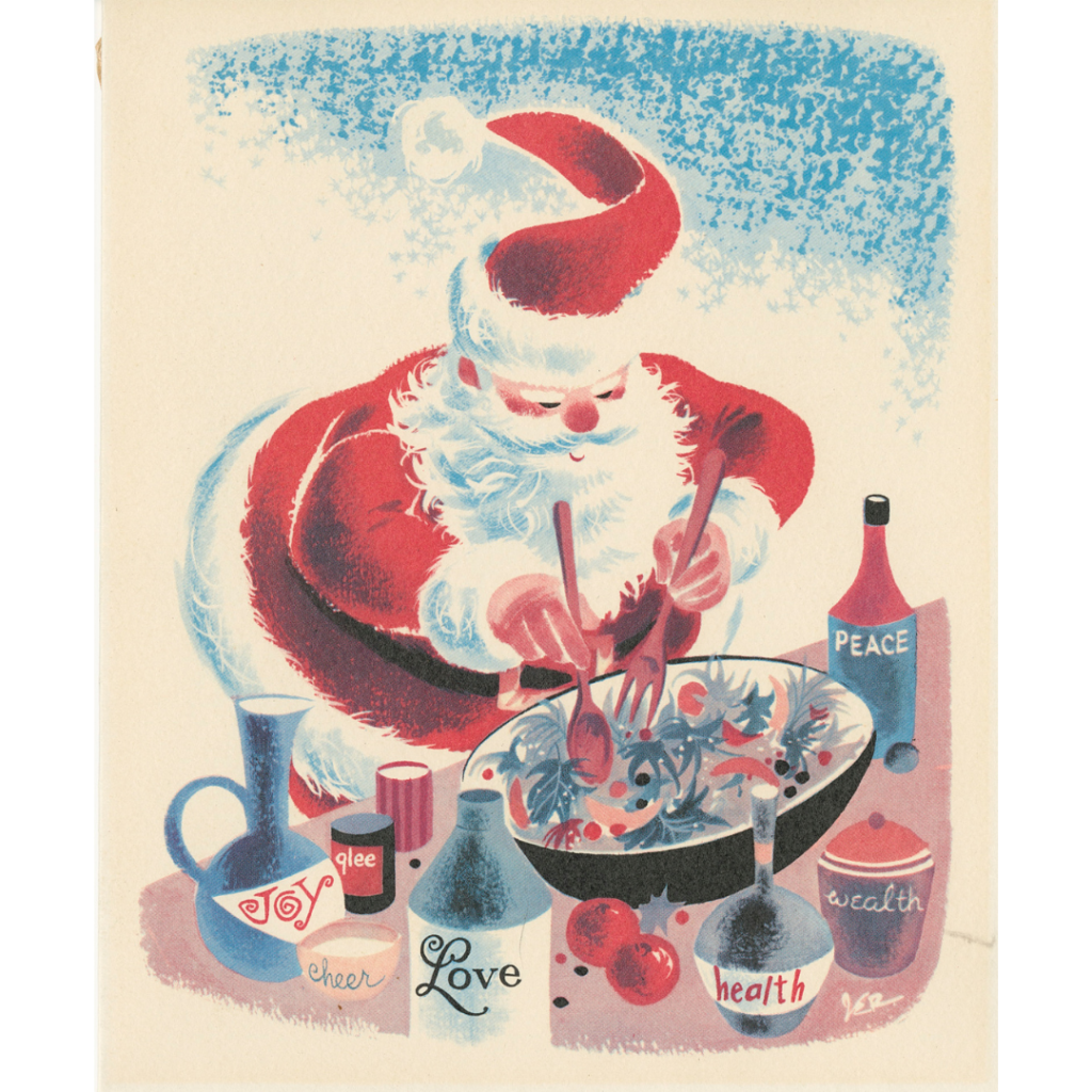 Card by Joseph Russo for LooArt, Loo Family Collection