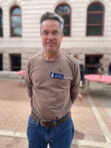 Photo of John Harner at the Volunteer Appreciation event in 202.