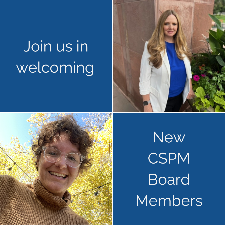 CSPM Welcome New Board Members 2025 article header