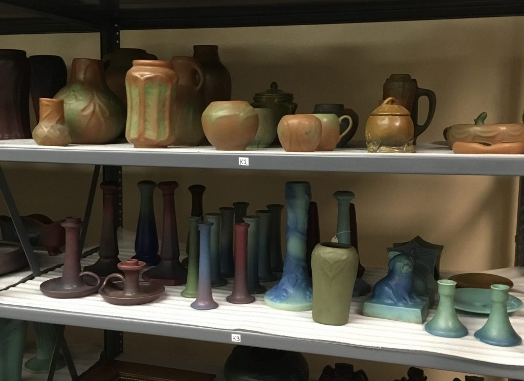 Van Briggle Pottery_on shelves2